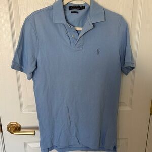 Polo by Ralph Lauren Light Blue Men's Polo Shirt